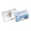 DURABLE CLICK FOLD portabadge con clip combinata, 90 x 54 mm, trasparente, confezione da 25 (821419)