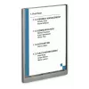 Durable Click Sign A4 Targa per porta verticale, grafite (486737)