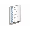 Durable Click Sign A4 Targa per porta verticale, grafite (486737)