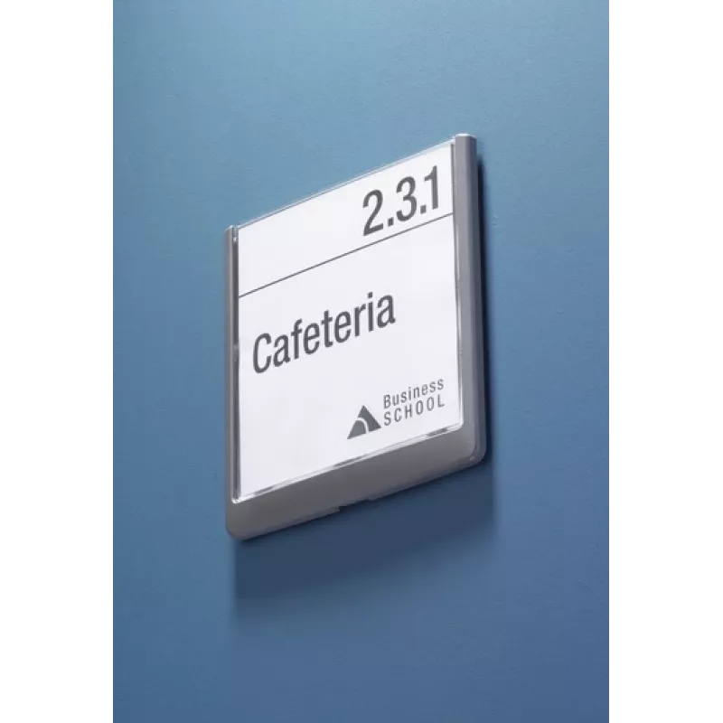 Durable Click Sign Targa per porta 149 x 148,5 mm, grafite (486237)