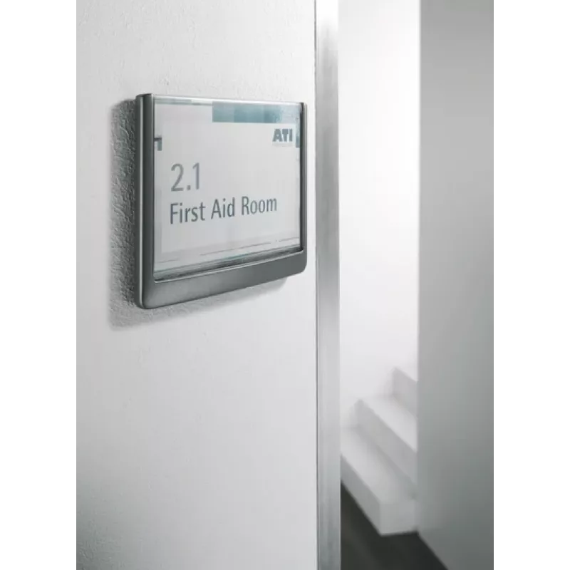 Durable Click Sign Targa per porta 149 x 148,5 mm, grafite (486237)