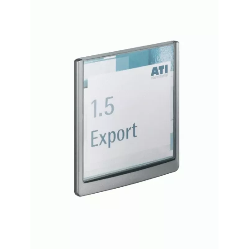 Durable Click Sign Targa per porta 149 x 148,5 mm, grafite (486237)