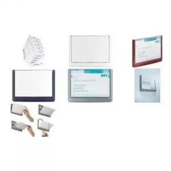 DURABLE CLICK SIGN Targhetta porta 149x105,5 mm argento 486102