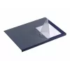 DURABLE sottomano con protezione dei bordi 65x50 cm blu scuro