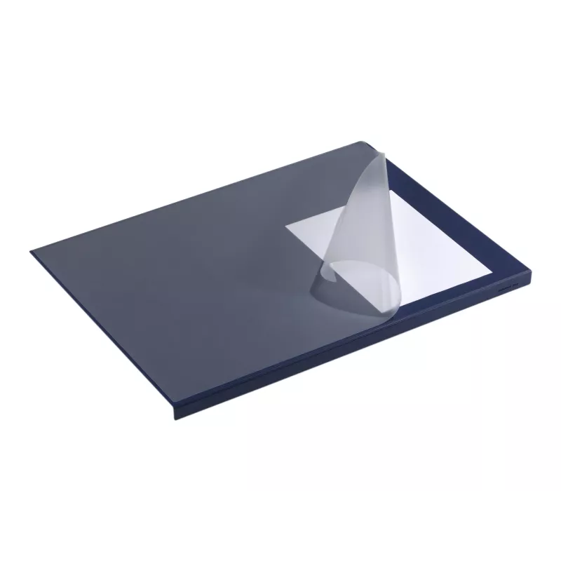 DURABLE sottomano con protezione dei bordi 65x50 cm blu scuro