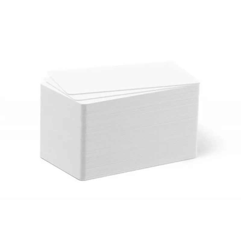 DURABLE DURACARD® Carte in plastica 0,50 mm bianco CR80 (confezione da 100) 891402