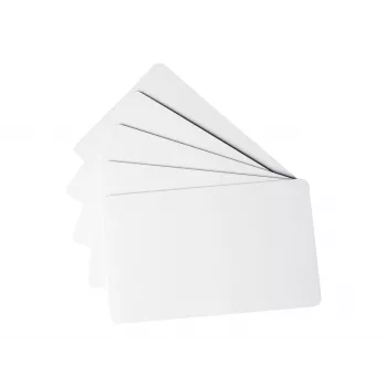 DURABLE DURACARD® Carte in plastica 0,50 mm bianco CR80 (confezione da 100) 891402