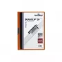 DURABLE DURACLIP 30 A4 Cartellina a clip, arancione, confezione da 25 220009