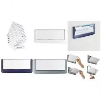 DURABLE DURACLIP® A4 Pinza fermacarte blu capacità 6 mm 60 fogli (486007)