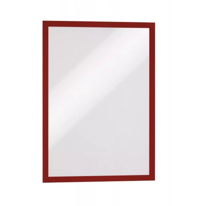 DURABLE DURAFRAME A3 cornice informativa adesiva, argento, confezione da 2 487303