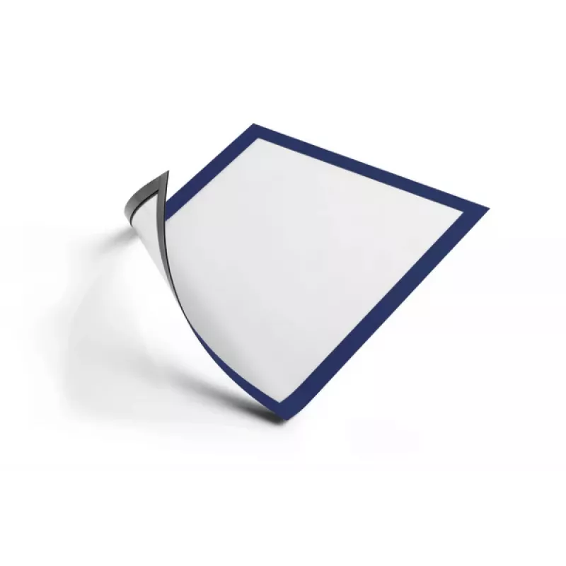 DURABLE DURAFRAME MAGNETIC Cornice informativa A4, Blu scuro, confezione da 5 486907