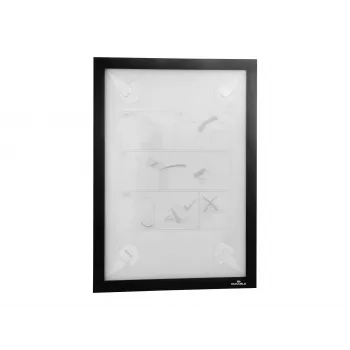 DURABLE DURAFRAME WALLPAPER A4 cornice adesiva per immagini, nero 484301
