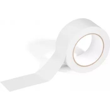 DURABLE DURALINE BASIC nastro per marcatura 50 mm x 30 m, bianco, PVC autoadesivo, resistente a strappo e abrasione 104402