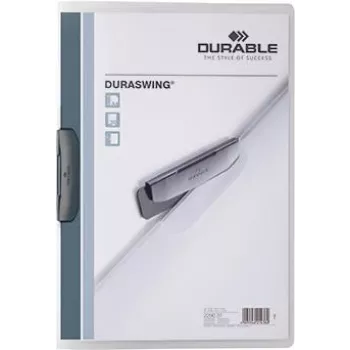 DURABLE DURASWING 30 A4 pinza raccoglitore trasparente (confezione da 5) 229037