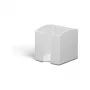 DURABLE ECO Vassoio portadocumenti, quadrato, plastica, grigio, 9,3 cm, 9,3 cm, 100 mm