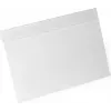 DURABLE HARD COVER A4 orizzontale porta badge con piega, trasparente 116319