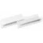 DURABLE HARD COVER tasca portaelettichetta adesiva 100 x 38 mm, trasparente, 10/ confezione 118019