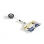 DURABLE portabadge con jojo estraibile per 1 carta, confezione da 10 801119