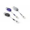 DURABLE Jojo STYLE portabadge con cinturino a bottone a pressione, confezione da 10, nero 832407