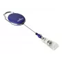 DURABLE Jojo STYLE portabadge con cinturino a bottone a pressione, confezione da 10, nero 832407