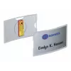 DURABLE KONVEX targhetta magnetica per nome 75x40 mm, confezione da 25 812319