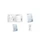 DURABLE espositore A4 verticale a L, acrilico trasparente, confezione da 2 859619