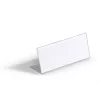 DURABLE portanome da tavolo a L 61x150 mm in acrilico trasparente, confezione da 10 805419
