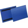 DURABLE cornice magnetica per documenti A5 orizzontale, confezione da 50, argento/grigio 174307