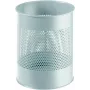 DURABLE cestino in metallo 15L rotondo forato nero 331010
