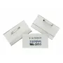 DURABLE portanome 40x75 mm con fissaggio a spillo, 100 pezzi 800119