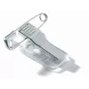 DURABLE portabadge 40x75 mm con clip combinata, acrilico, trasparente, 25/VE (812119)