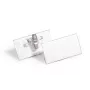 DURABLE portabadge 40x75 mm con clip combinata, acrilico, trasparente, 25/VE (812119)