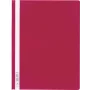 DURABLE cartella portadocumenti con striscia per raccoglitore A4+ trasparente, confezione da 25 258003