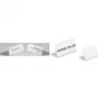 DURABLE SHERPA® espositore da tavolo a L, acrilico, 61x210 mm, formato orizzontale, trasparente, confezione da 10 803119
