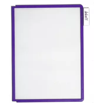 DURABLE SHERPA PANEL A4 pannello espositivo 560644, confezione da 5