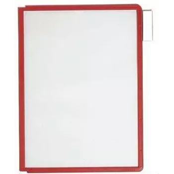 DURABLE SHERPA PANEL A4 pannello espositivo, confezione da 5, cornice nera 560603