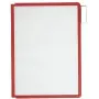 DURABLE SHERPA PANEL A4 pannello espositivo, confezione da 5, cornice nera 560603