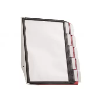 DURABLE SHERPA® WALL 10 sistema espositivo da parete, A4, 10 pannelli, grigio 563100