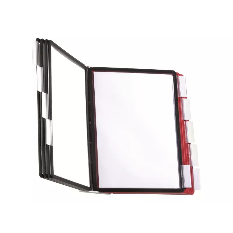 DURABLE SHERPA® WALL 10 sistema espositivo da parete, A4, 10 pannelli, grigio 563100