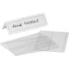 DURABLE Portanome da tavolo espositore 210x61 mm PET trasparente 10 pz. 804819