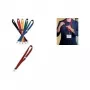 DURABLE Lanyard in tessuto 20 con moschettone 813707, blu, confezione da 10