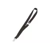 DURABLE lanyard in tessuto 20 con moschettone, nero, confezione da 10 (813701)