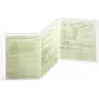 DURABLE portainformazioni a tre parti 210x105 mm, trasparente, confezione da 10 (214219)