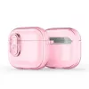 Dux Ducis Apple AirPods 4 serie PECL cover in PC+TPU con gancio rosa