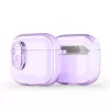 Dux Ducis Apple AirPods 4 cover serie PECL PC+TPU con gancio viola