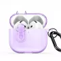 Dux Ducis Apple AirPods 4 cover serie PECL PC+TPU con gancio viola