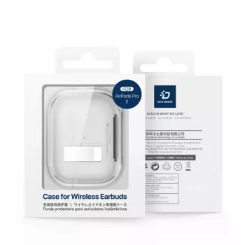 Dux Ducis Custodia in PC+TPU per Apple AirPods Pro 3 trasparente