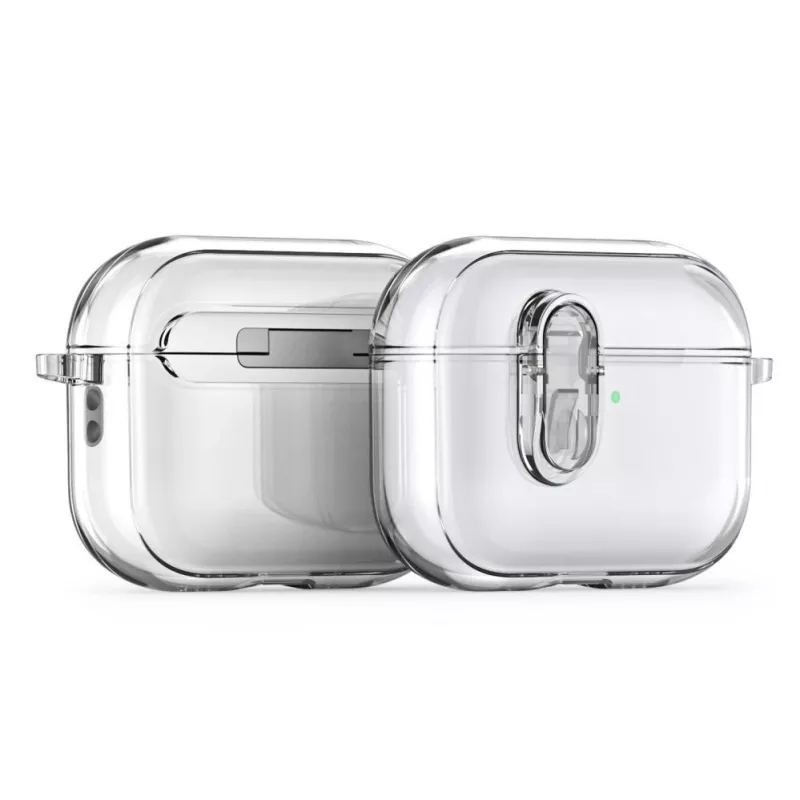 Dux Ducis Apple AirPods Pro 3 PECL Series Cover PC+TPU con gancio trasparente