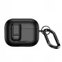Dux Ducis Apple AirPods Pro 3 Serie PECQ Cover PC+TPU con gancio nera