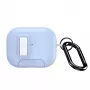 Dux Ducis Apple AirPods Pro 3 PECQ Series Cover PC+TPU con gancio bianco blu